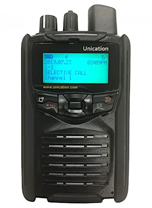 Unication G1 pager in black