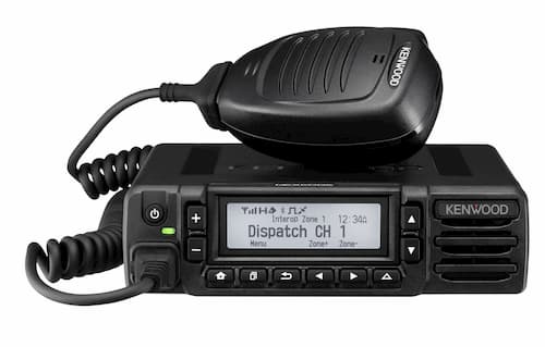 Kenwood NX 3720 radio in black