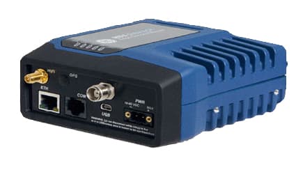 GE MDS Orbit ECR radio with wifi capability in blue