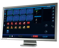 Zetron MAX Dispatch console monitor